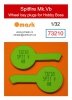 Omask 73210 Spitfire Mk.Vb wheel bay plugs (for Hobby Boss) 1/32